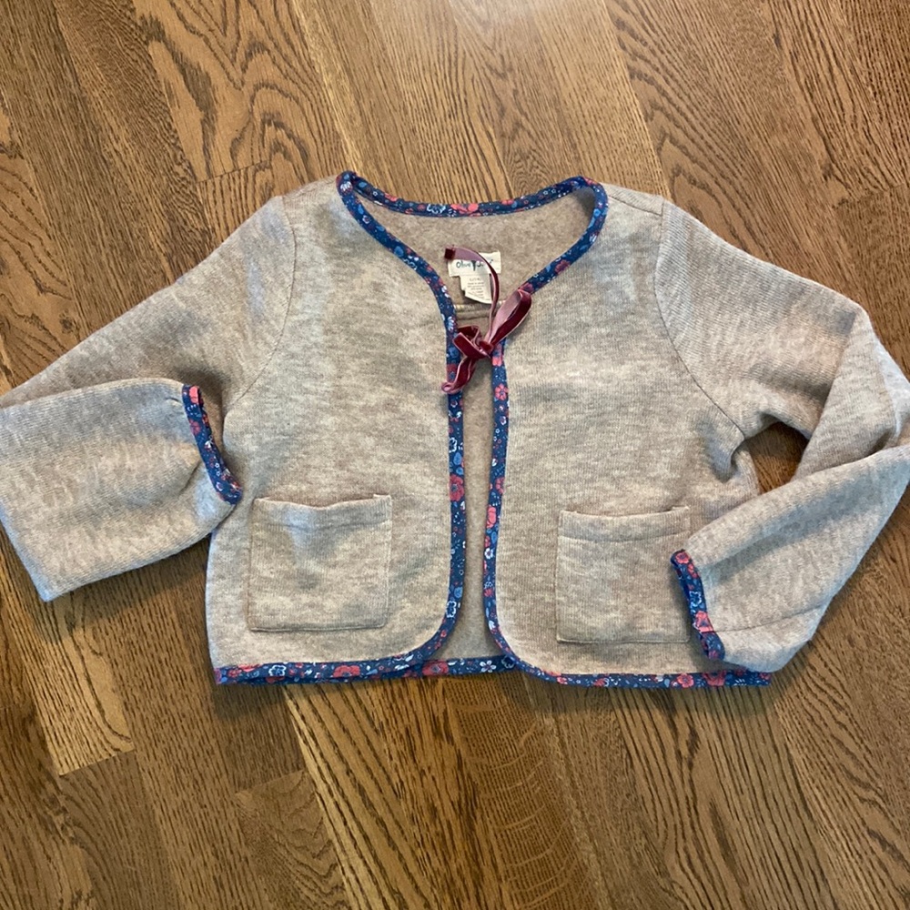Olive Juice sweater cardigan, size 7/8